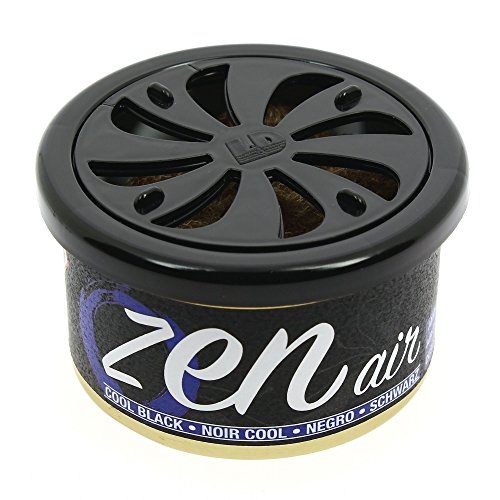 Zen Air Deodorante per auto, Nero (Cool Black), Set di 4