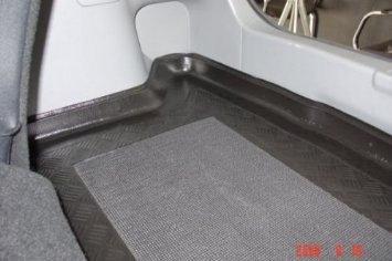 ZentimeX Z746840 Vasca baule su misura con superficie scanalata e integrato tappeto antiscivolo