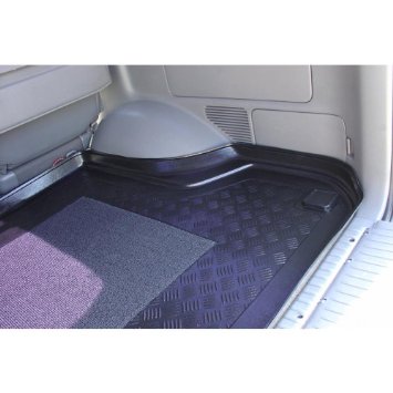ZentimeX Z746858 Vasca baule su misura con superficie scanalata e integrato tappeto antiscivolo