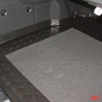 ZentimeX Z902683 Vasca baule su misura con superficie scanalata e integrato tappeto antiscivolo