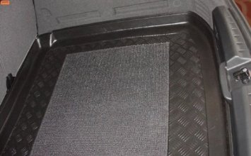 ZentimeX Z902917 Vasca baule su misura con superficie scanalata e integrato tappeto antiscivolo