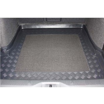 ZentimeX Z902936 Vasca baule su misura con superficie scanalata e integrato tappeto antiscivolo