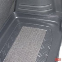 ZentimeX Z904627 Vasca baule su misura con superficie scanalata e integrato tappeto antiscivolo