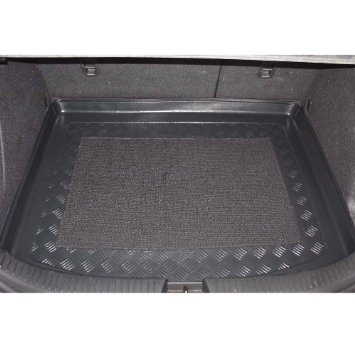 ZentimeX Z905762 Vasca baule su misura con superficie scanalata e integrato tappeto antiscivolo