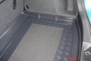 ZentimeX Z905763 Vasca baule su misura con superficie scanalata e integrato tappeto antiscivolo