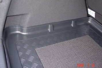 ZentimeX Z905769 Vasca baule su misura con superficie scanalata e integrato tappeto antiscivolo