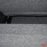 ZentimeX Z905779 Vasca baule su misura con superficie scanalata e integrato tappeto antiscivolo
