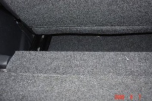 ZentimeX Z905779 Vasca baule su misura con superficie scanalata e integrato tappeto antiscivolo