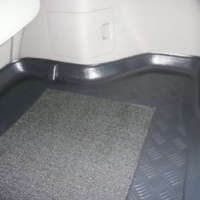ZentimeX Z906588 Vasca baule su misura con superficie scanalata e integrato tappeto antiscivolo