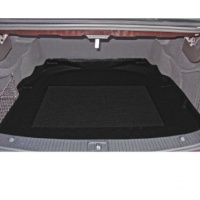 ZentimeX Z906593 Vasca baule su misura con superficie scanalata e integrato tappeto antiscivolo