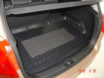 ZentimeX Z908084 Vasca baule su misura con superficie scanalata e integrato tappeto antiscivolo