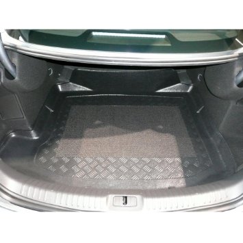 ZentimeX Z912293 Vasca baule su misura con superficie scanalata e integrato tappeto antiscivolo