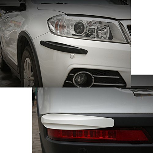 Zhhlaixing Protezione paraurti auto RuBBer Car Front Rear Bumper Door Sticker Edge Protector Corner Guard Anti-collision Strip