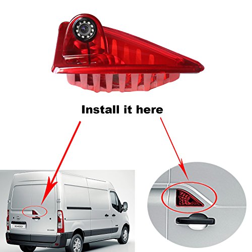 Zhuohan auto luce freno telecamera per Renault _ Master & # XFF0 F; nissan-nv400 & # XFF0 F; Opel Movano _ 2010 – 2016 Vans comando luce LED
