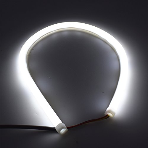 Zhuque flessibile morbido tubo LED strisce bianco e ambra per auto diurne luce di segnalazione luce