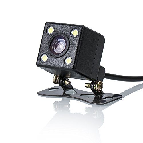 Zipom retromarcia telecamera di retromarcia 170 ° CMOS 8 LED per parcheggio per auto camion pickup Bus veicolo caravans- impermeabile, visione notturna DC 12 V – 24 V