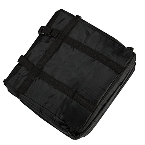 ZOLLNER24 organizer per portabagagli auto / borsa per cofano / portaoggetti pieghevole per bagagliaio, 30x31x86 cm, tasca termica, due ampi contenitori e 2 maniglie per trasportarla, serie "Orga-Car"