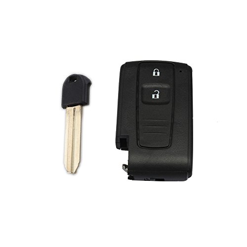 Zongsi, guscio per chiave elettronica dell’auto, a due tasti + lama della chiave